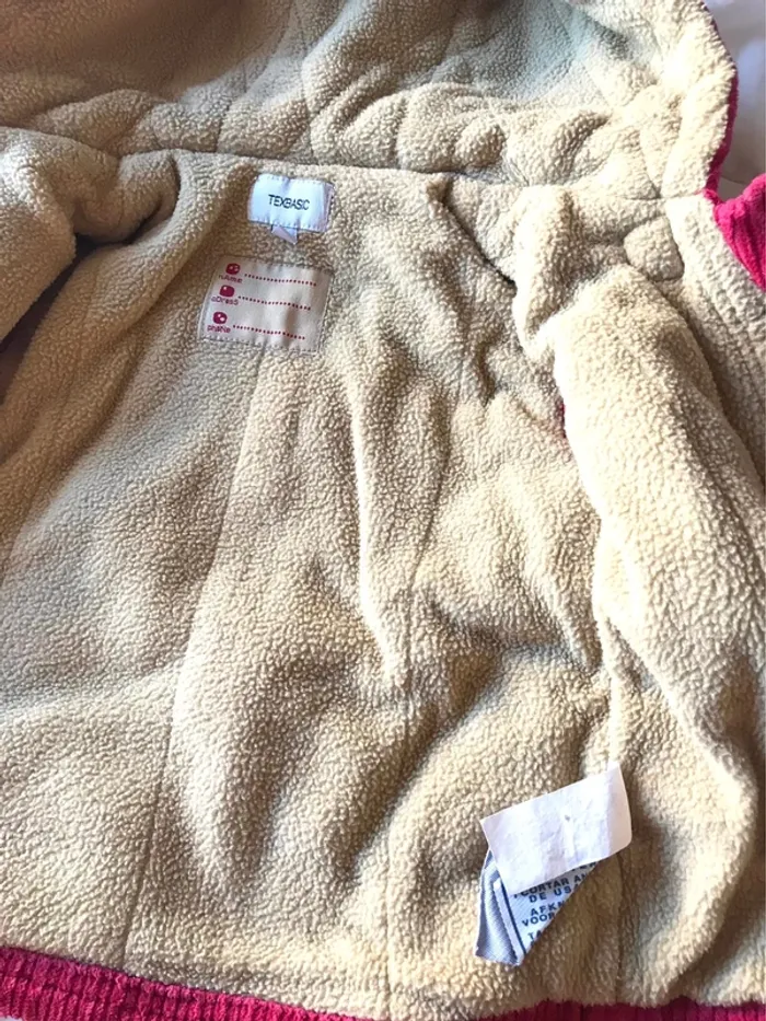 Veste à capuche bébé 6 mois fille - photo numéro 7