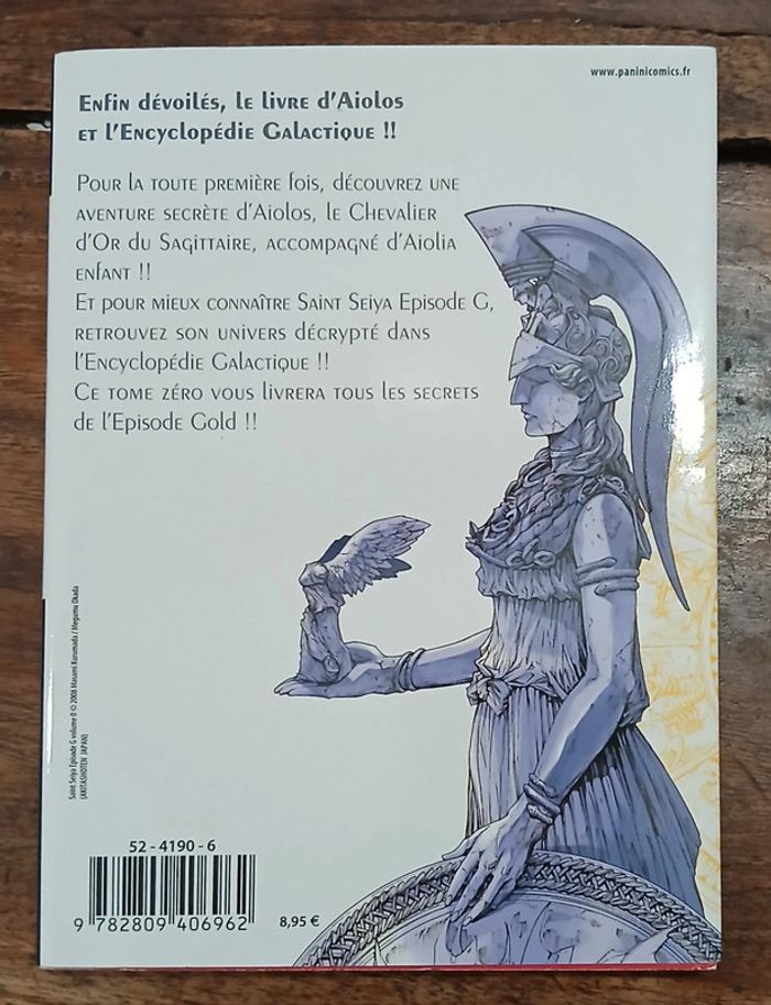 Saint Seiya Episode G Tome 0 Panini Français 🇨🇵 - photo numéro 2