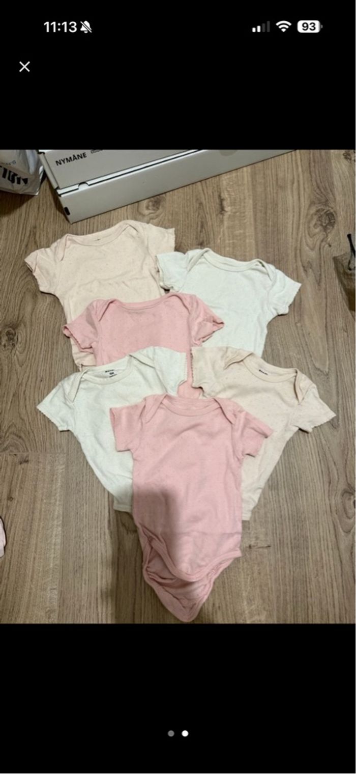 Lot de 6 bodies réservé pour LÉA - photo numéro 2