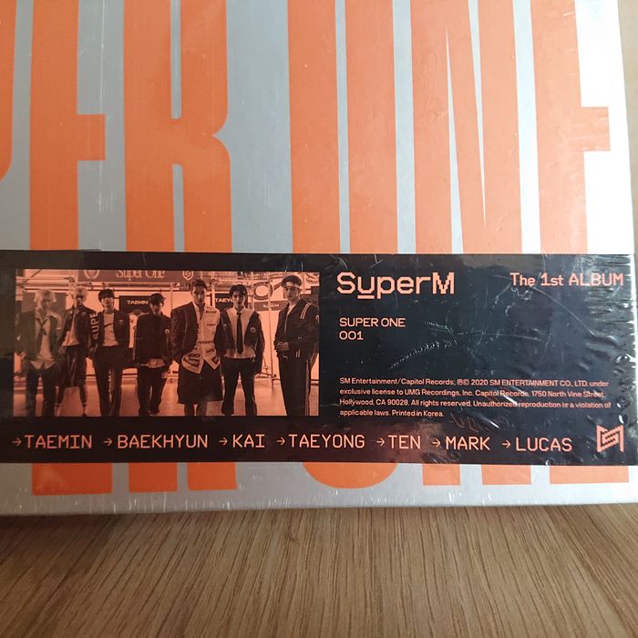 Album Super One by SuperM - photo numéro 2