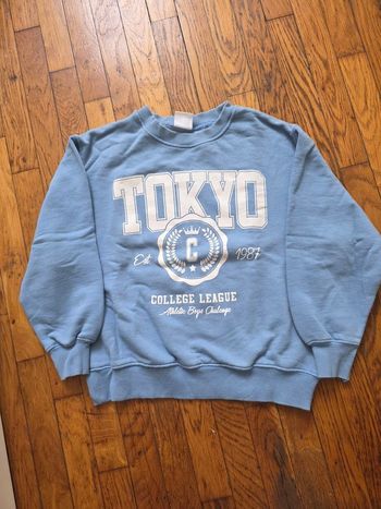 Zara Sweat bleu