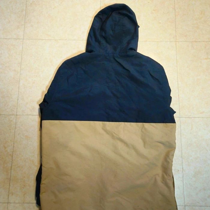 Veste Anorak Quiksilver Vintage Noir/Beige – Style Streetwear / Skate - photo numéro 3