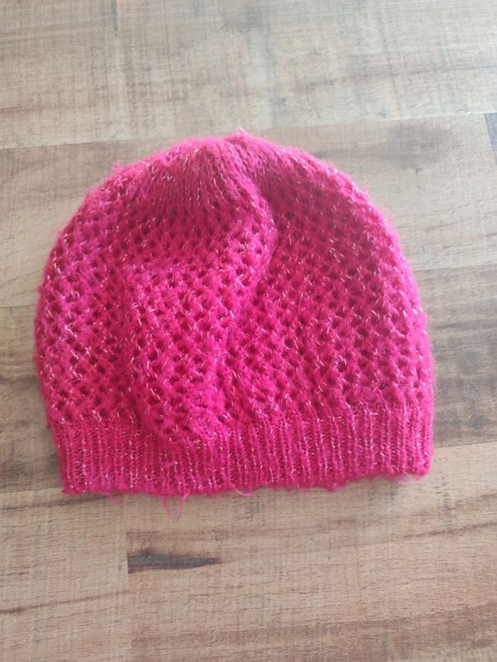 Bonnet fille taille 6-8 ans