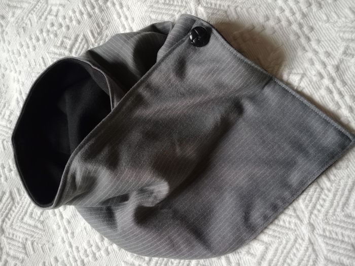 Tour de cou gris mini écharpes