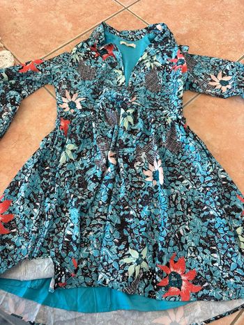 Robe bleu