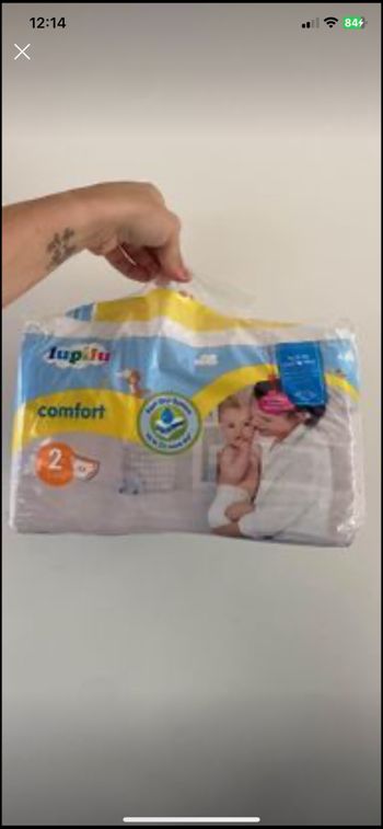 Pack De 84 Couches Pour Les Bébés Et Enfants Taille 4, Lupilu Nappies,  Magical Air Tubes, Bon Confort