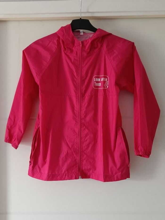 K-way rose fuchsia T 10 ans