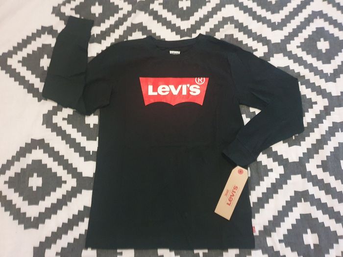 Levi's t-shirt manches longues taille 14 ans - photo numéro 5
