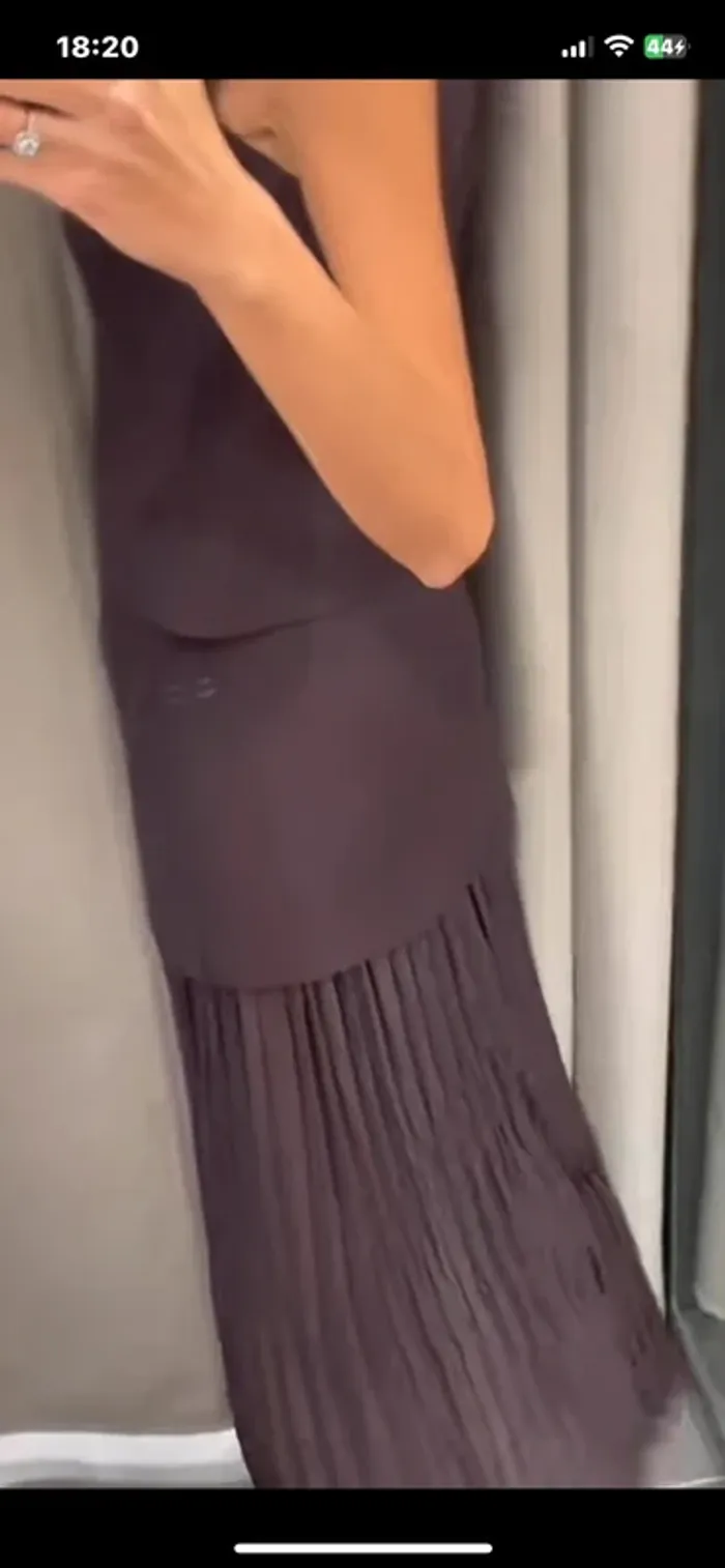 Magnifique, tailleur, jupe et gilet Zara, taille L. XL. - photo numéro 7