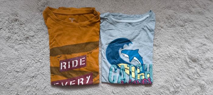 Lot garçon 14 ans – Printemps/Été – 2 tee-shirts