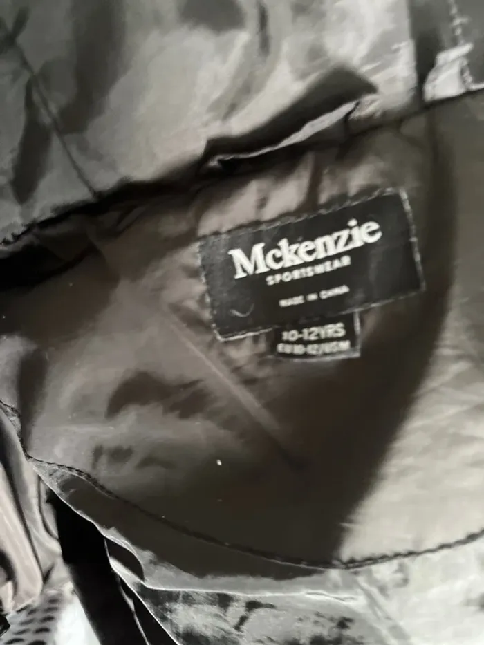 Parka noir Mackenzie 12às - photo numéro 3