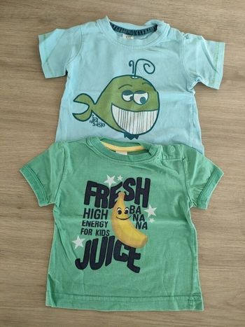 Lot de 2 t-shirt