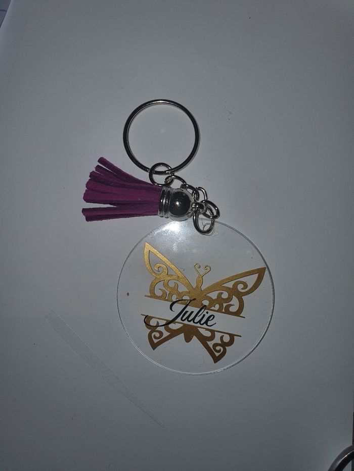 Porte clé papillon - photo numéro 2