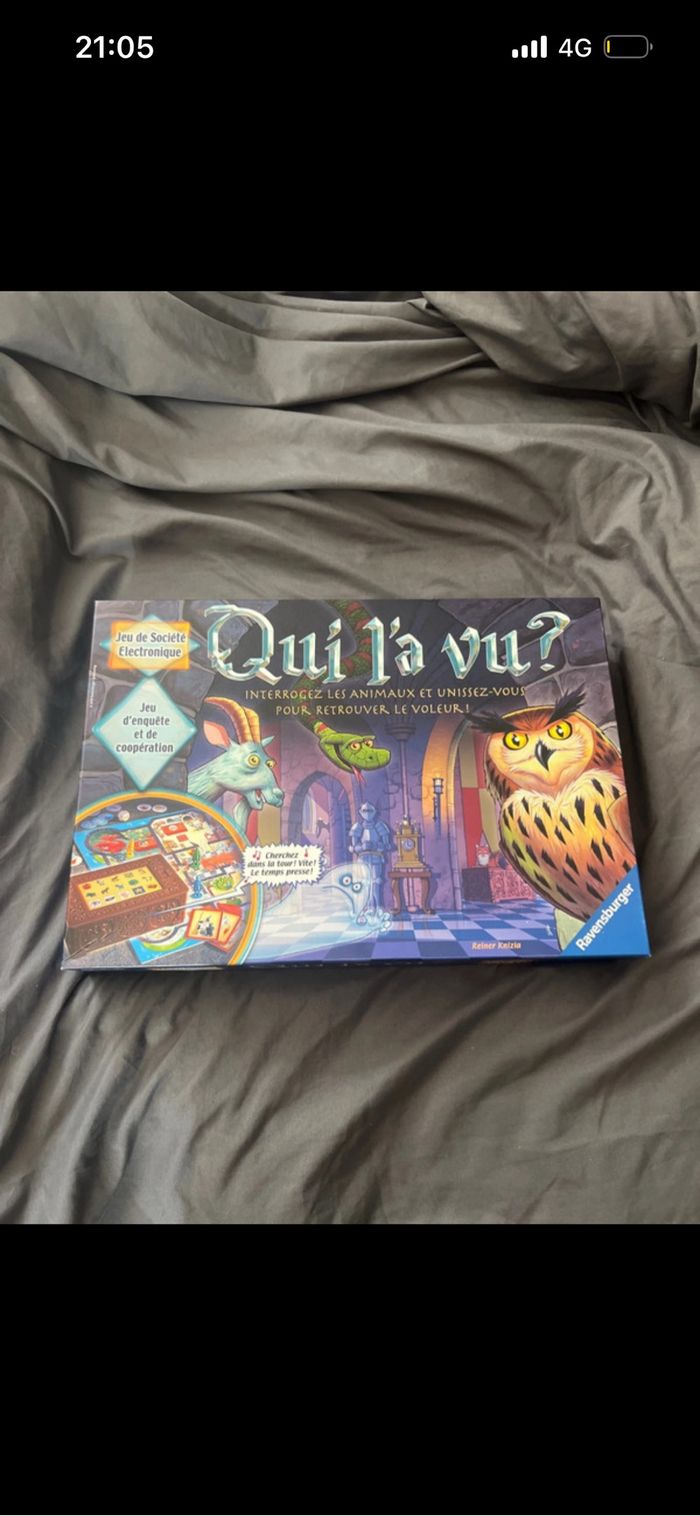 Qui l’a vu jeux de société