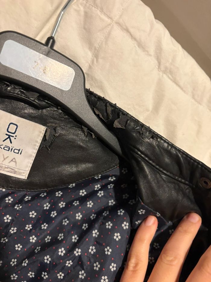 Veste simili cuir - photo numéro 3