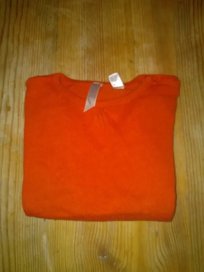 Pull Fille Okaïdi Orange - photo numéro 5