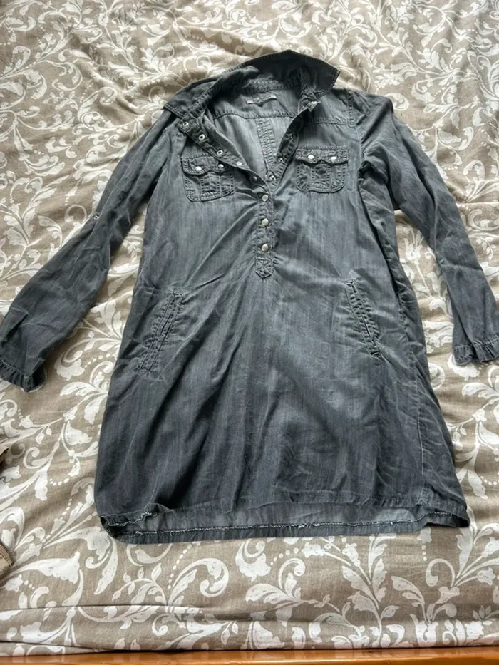Robe jeans gris sud express taille m