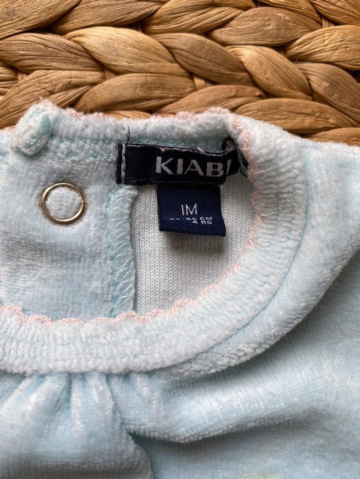 Pyjama grenouillère pomme Kiabi - photo numéro 2