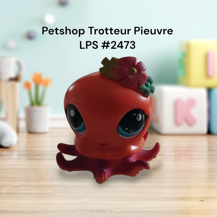 Little Petshop Trotteur Pieuvre LPS #2473 Hasbro