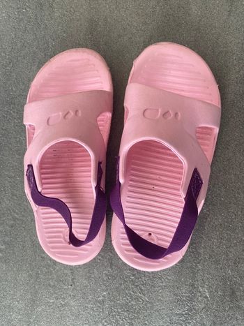 Chaussure Sandales Plage Piscine fille Rose