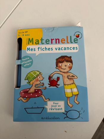 Fiche pour la maternelle neuf