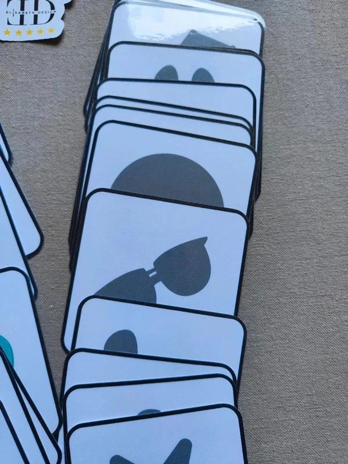 Discrimination visuelle 36 cartes images / ombres de l'été - photo numéro 5