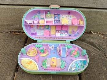 Pollypocket 1992 vintage nursery bluebird