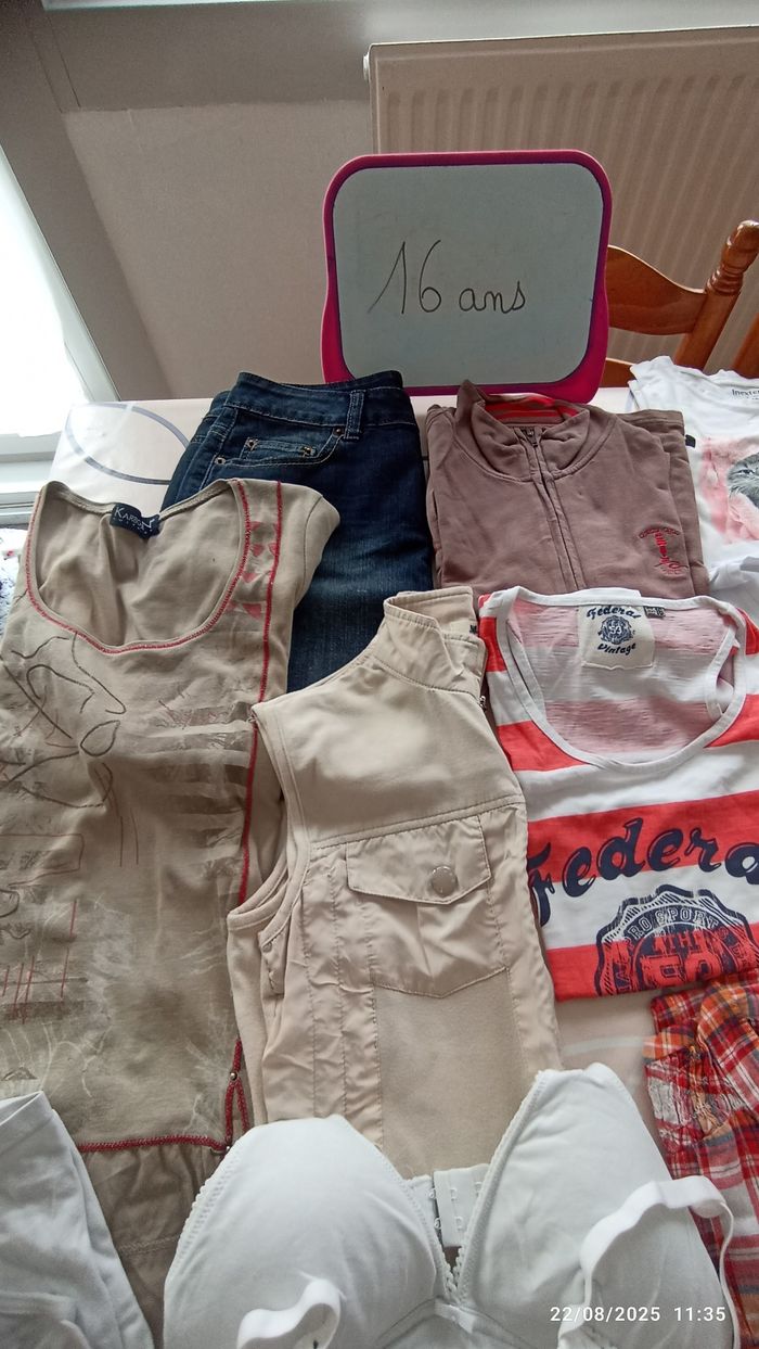 Lot rentrée 26 vêtements 16 ans - photo numéro 2