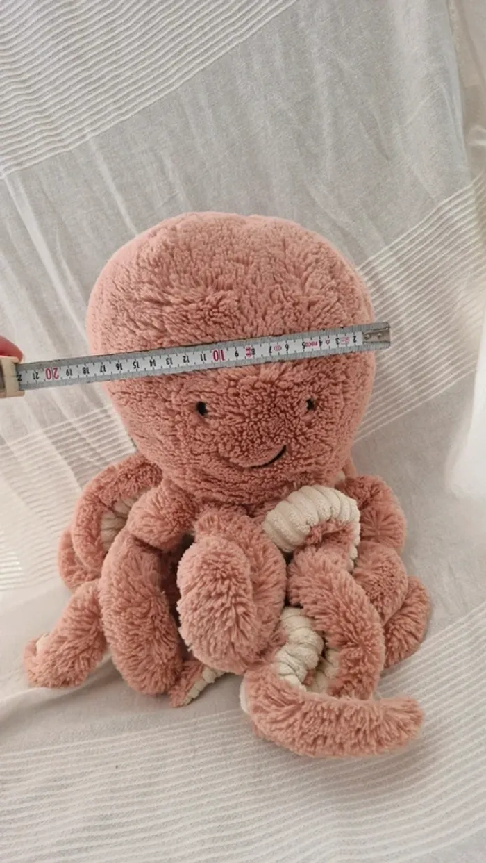Pieuvre rose jellycat - photo numéro 10