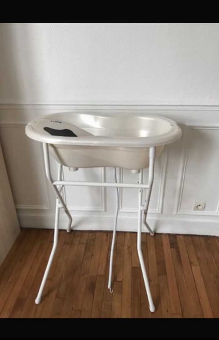Baignoire bébé avec tuyau vidange - photo numéro 2
