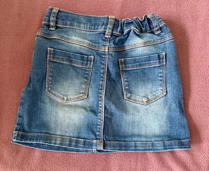 Jupe jeans 5 ans Vertbaudet - photo numéro 2