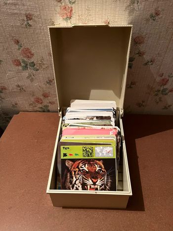 Carte éducative animaux