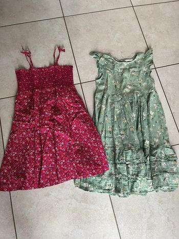 2 robes vertbaudet et sergent major 11/12 ans