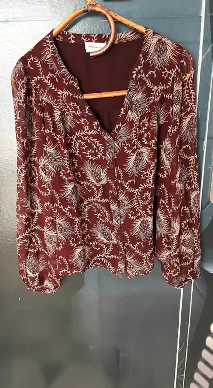 Chemise col en V t44 Maison 123 - photo numéro 3