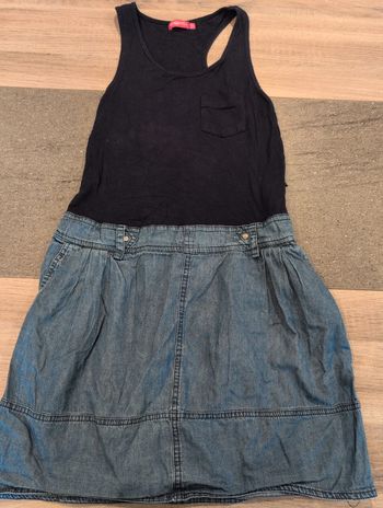 Robe débardeur robe d'été robe en jeans