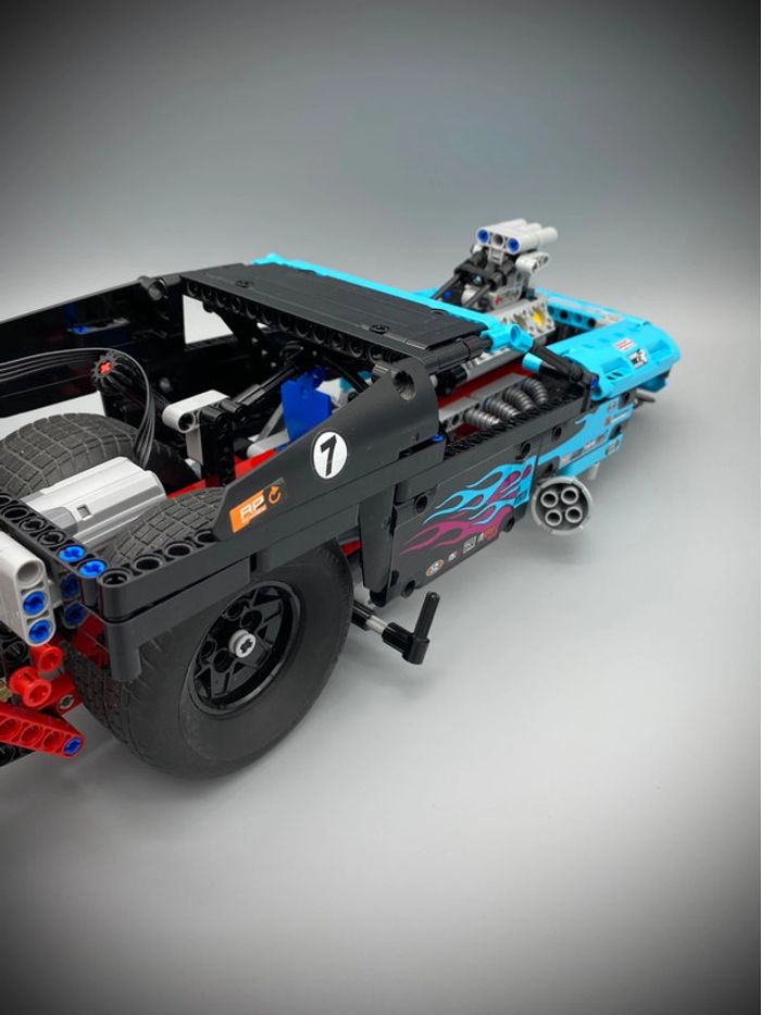 LEGO Technic 42050 - Le Véhicule Drasgter - Complet avec Notice et Moteur - photo numéro 4