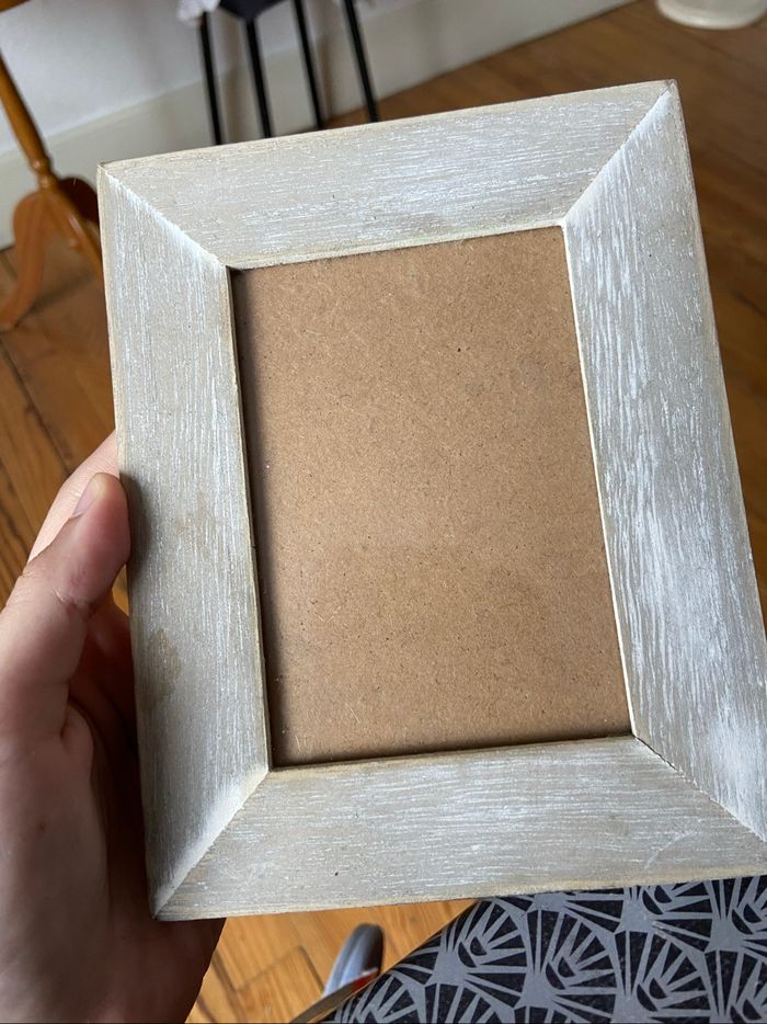Cadre photo en bois