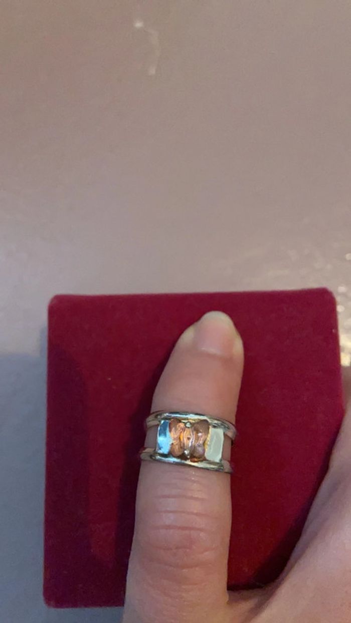 Bague réglable en argent fille - photo numéro 3