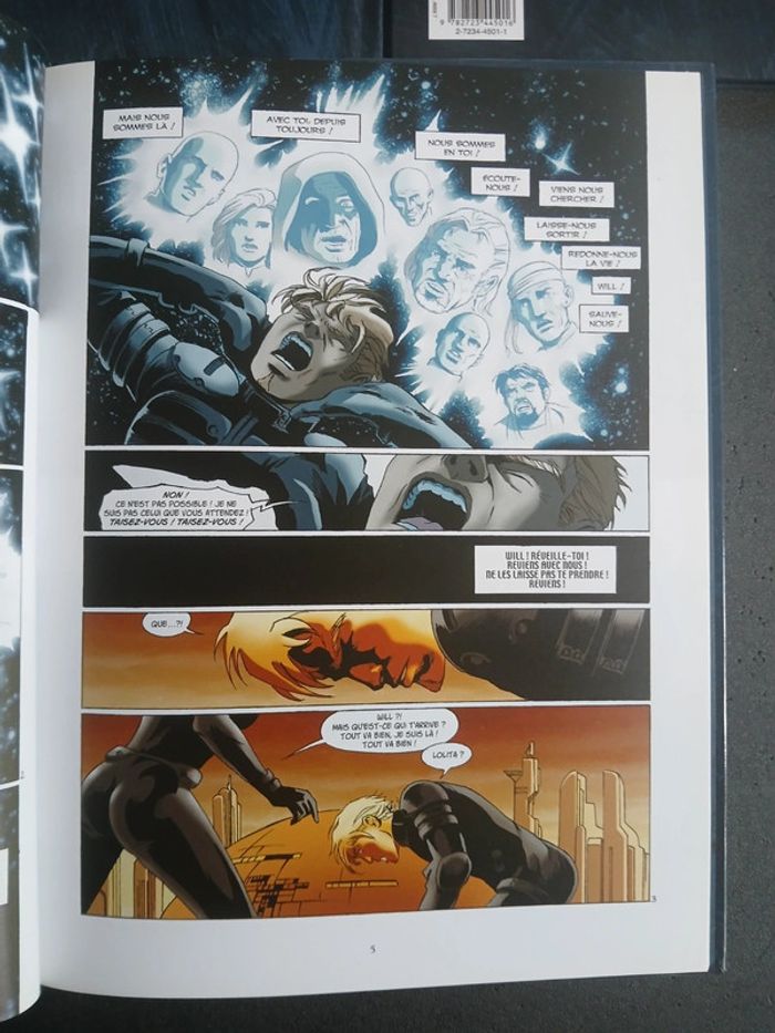 Lot de 4 bd nova genesis 1 à 4,EO, avec 1 ex libris (série complète) - photo numéro 5