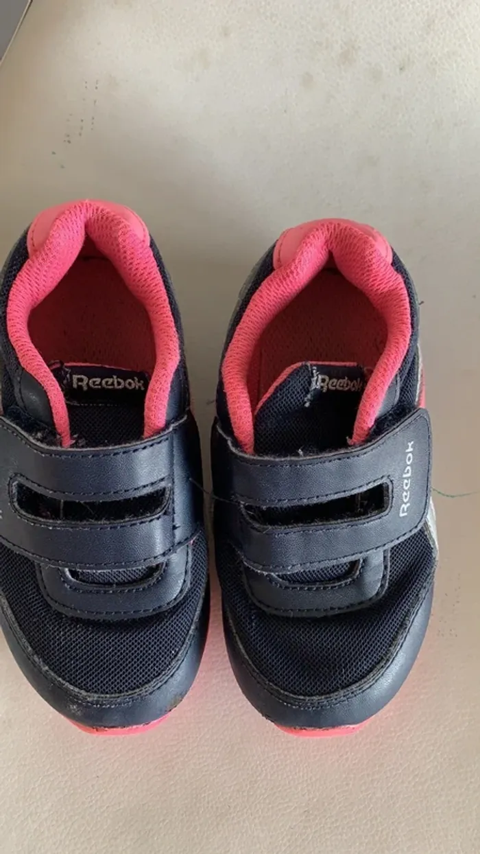 Baskets fille Reebok - Rose et bleu - photo numéro 6