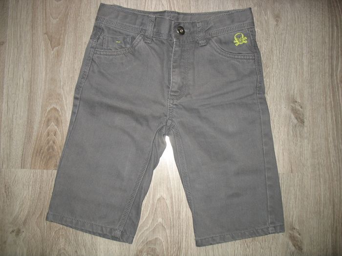 ENSEMBLE 3 PCS GARÇON : CHEMISE ML + TEE SHIRT MC + BERMUDA "TAPE A L’ŒIL" - 9 / 10 ANS - n°01 - photo numéro 4