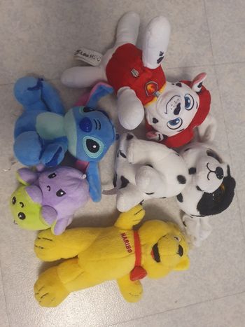 Lot de 5 peluches