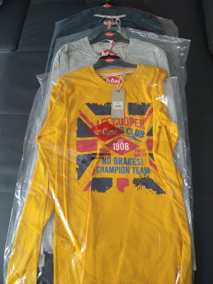 T shirt longue manches garçon