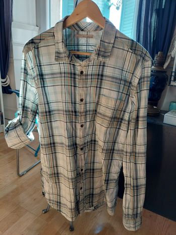 Chemise à carreaux L