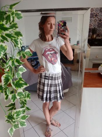 Jupe 38 type écossais c45