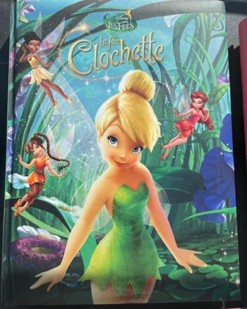 Grand Livre disney fée clochette