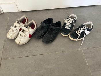 Lot baskets 34/35 garçon