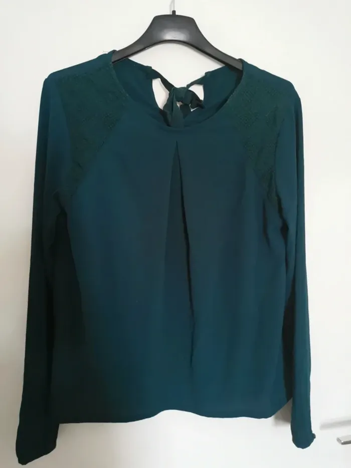 Blouse Promod verte
