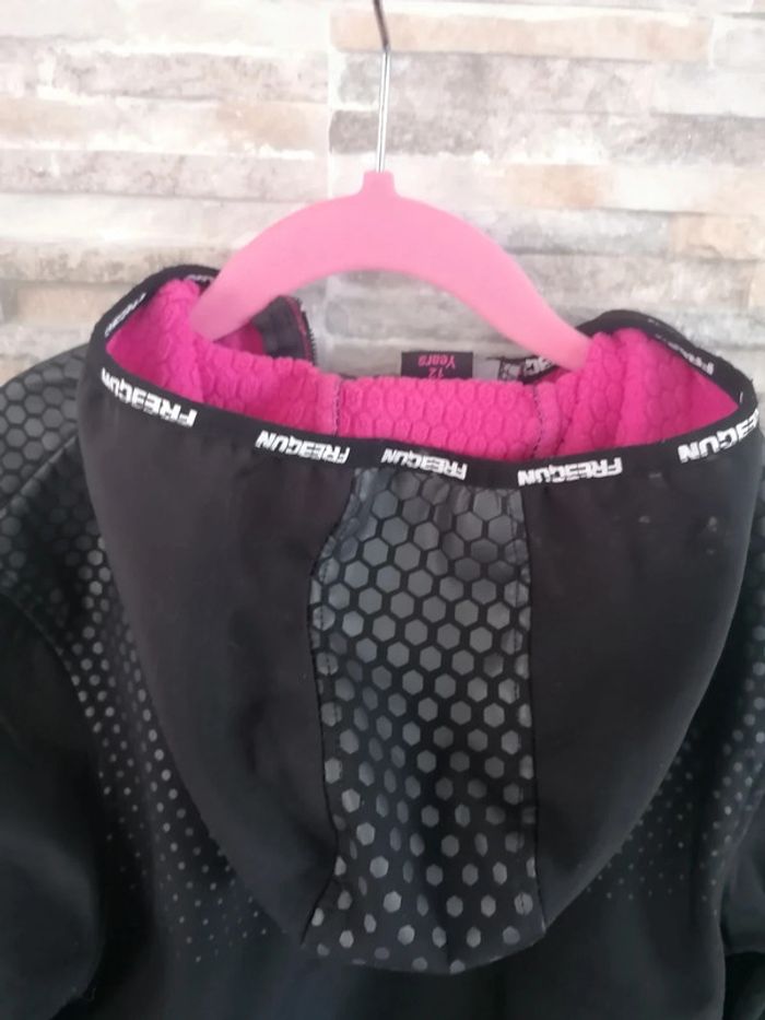Veste zippée fille freegun taille 12ans - photo numéro 3