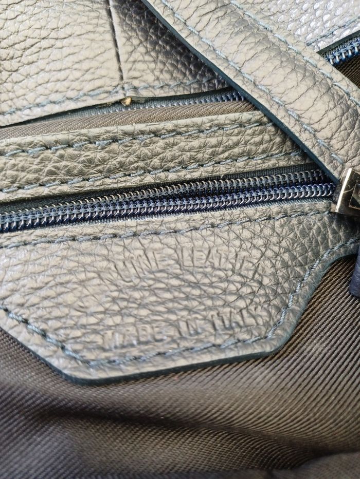 sac en cuir noir - photo numéro 3